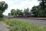NS 4412 takes a coal train East